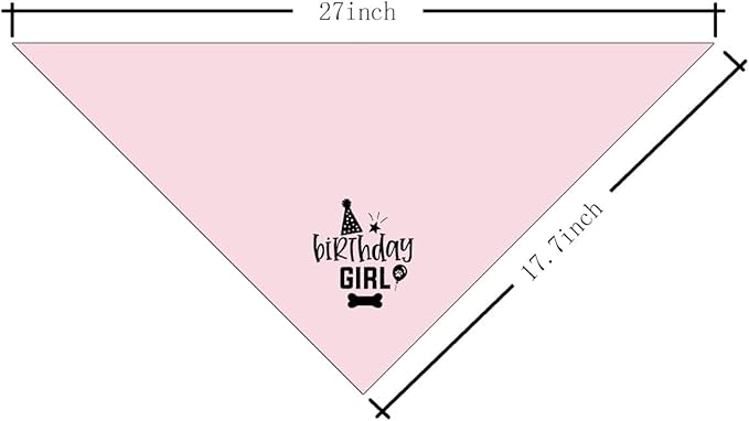 Dog Birthday Bandana (A23)