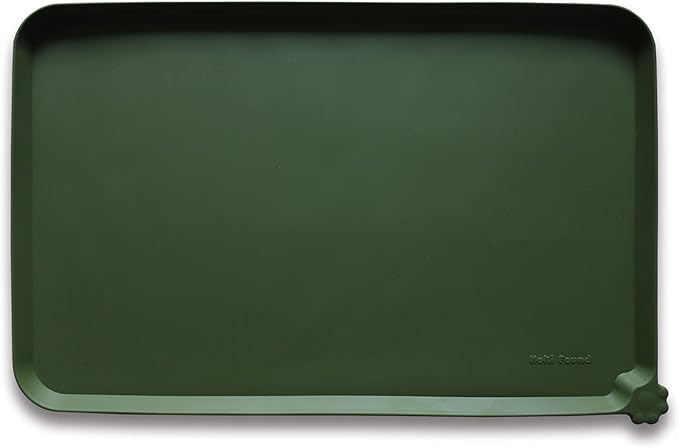 Hoki Found Large Silicone Pet Food Mats Tray