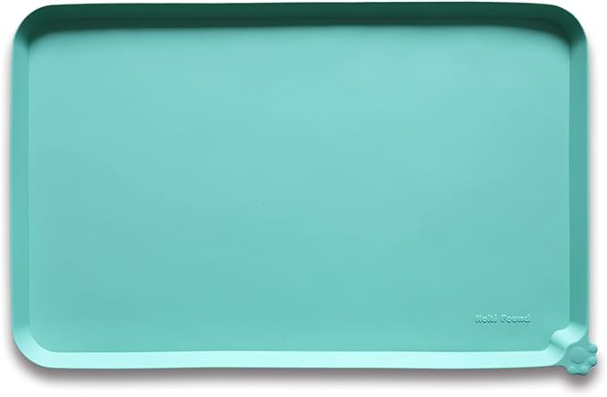 Hoki Found Large Silicone Pet Food Mats Tray