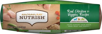 Rachael Ray Nutrish Premium Natural Dry Dog Food, Real Chicken & Veggies Recipe, 14 Pounds