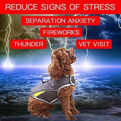 Dog Anxiety Jacket Keep Calming Vest Thunder Coat