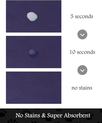 Pet Feeding Mat-Absorbent Dog Mat for Food and