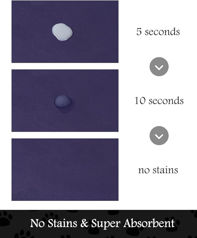 Pet Feeding Mat-Absorbent Dog Mat for Food and