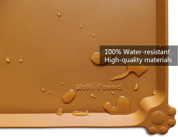 Hoki Found Silicone Pet Food Mats Tray