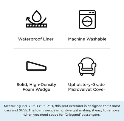 SAGEFINDS Front Seat Extender for Dogs