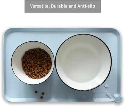 Hoki Found Silicone Pet Food Mats Tray