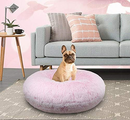Bessie + Barnie Extra Plush Faux Fur Dog Bed
