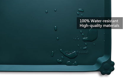 Hoki Found Large Silicone Pet Food Mats Tray