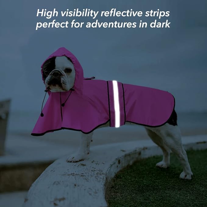Reflective Puppy Raincoat