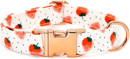 Strawberry Dog Bow Tie Dog Collar Accessory