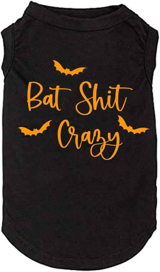 Halloween Dog Shirt for Pet Clothes Halloween Skeleton Hoodies Glowing Skull Cute Shirt Breathable Stretchy Costumes (X-Small Black-1)