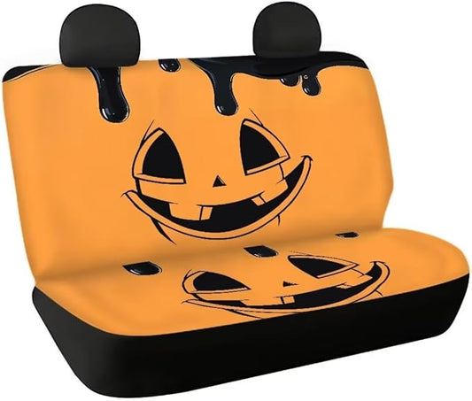 Ghost Smiley Face Car Seat Covers for Men Women