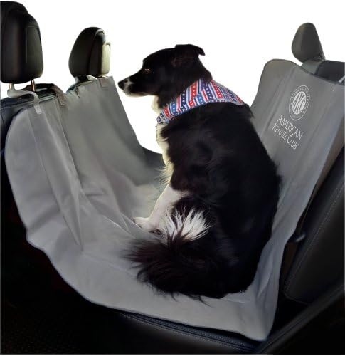 American Kennel Club Hammock Style Pet Car Seat Cover for Back Seats 56 x 54 Inches