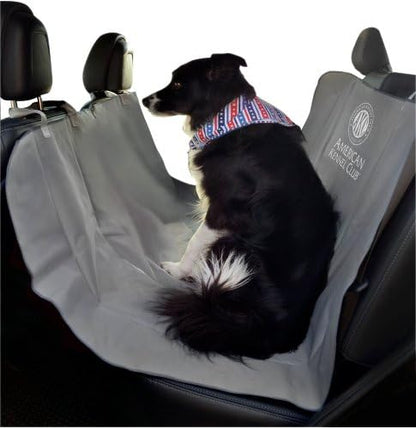 American Kennel Club Hammock Style Pet Car Seat Cover for Back Seats 56 x 54 Inches