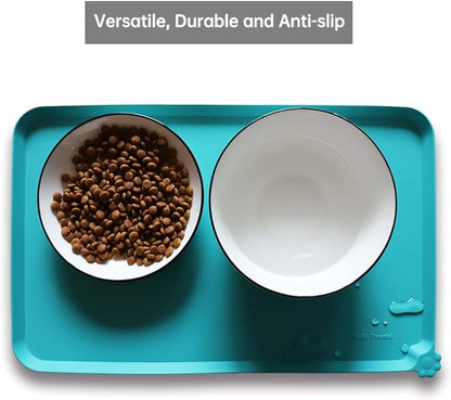 Hoki Found Silicone Pet Food Mats Tray