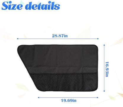 BESULEN Car Door Guard for Dogs 2 Pack