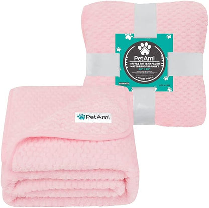 PetAmi Waterproof Dog Blanket 60x80 Pink