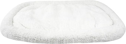 Long Rich HCT ERE-001 Super Soft Sherpa Crate Cushion Dog and Pet Bed Textiles,28.5 x 18 inches