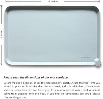 Hoki Found Silicone Pet Food Mats Tray