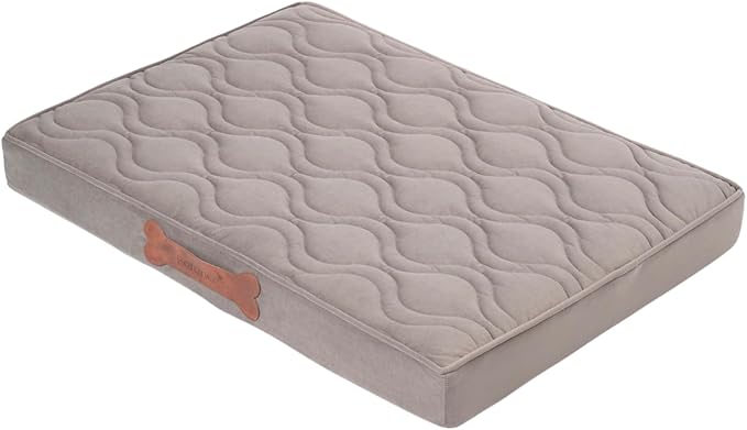 BALANCE Dog Crate Bed，Water-Resistant Orthopedic Dog Beds with Nonskid Bottom