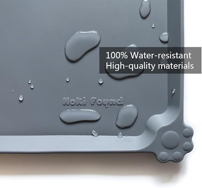 Hoki Found L Silicone Pet Food Mats Tray