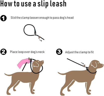 lynxking Dog Leash Slip Lead 5 6 8