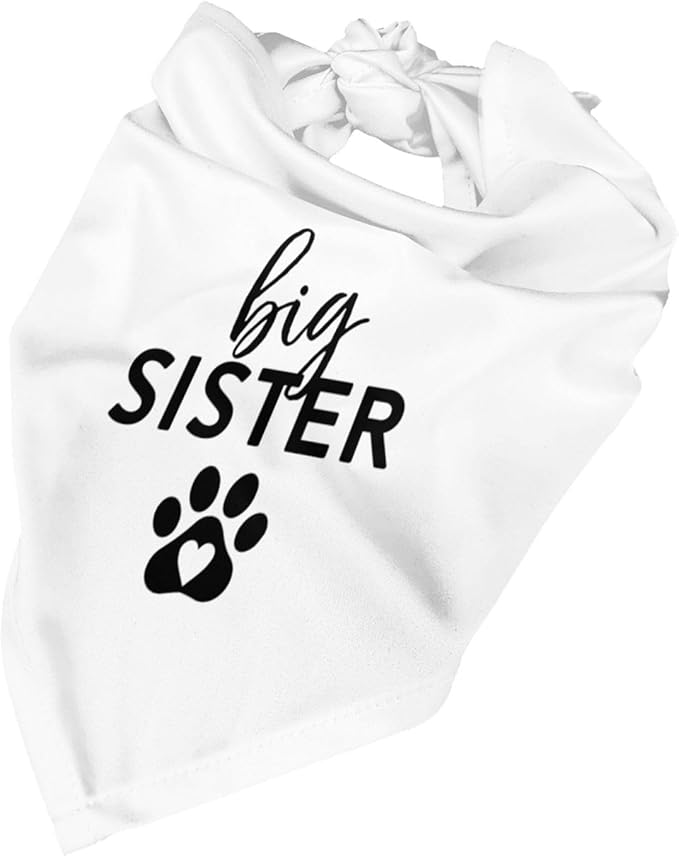 Big Sister Dog Bandana