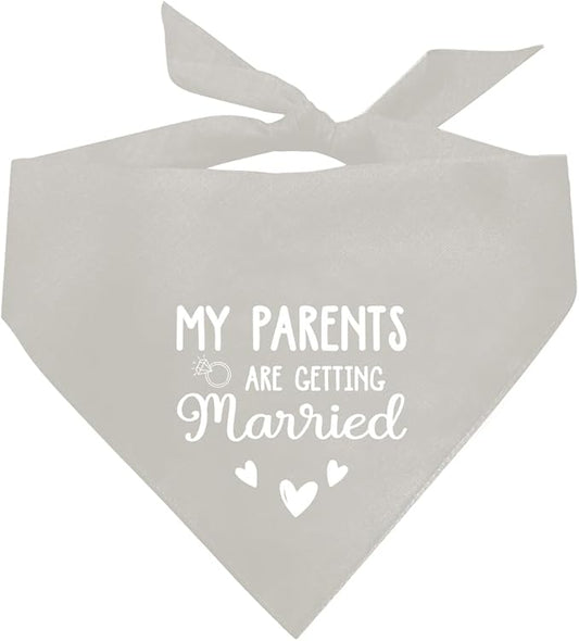 My Parents are Getting Married Dog Bandana (D110)