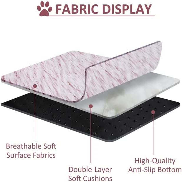 Cat Bed Round Fluffy Hooded Cat Bed Cave