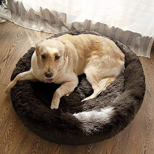 MFOX Calming Dog Bed (L/XL/XXL/XXXL) for Medium and 25/35/55/100lbs
