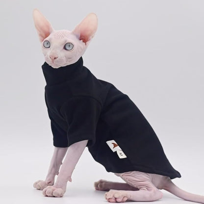 DUOMASUMI Sphynx Cat Clothes Self-Heating Warm Thermal Underwear Hairless Cat Clothes for Sphynx