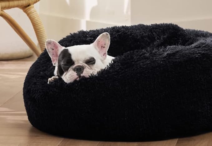 Bedsure Calming Dog Bed for Small Dogs 23 inches 25 lbs