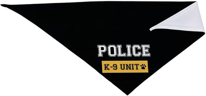 Costume Accessory Set Pet Dog Bandana,Costume Accessory Set Pet,for Halloween Christmas Cosplay Role Play Party (K-9 Unit Police)