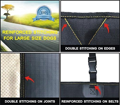 Dog Seat Cover for Car Back Seat