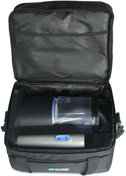 Carrying Case for FM-02 Professional PLUS Grooming Vacuum Kit - Lightweight Bag with Multiple Compartmans & Pockets, Suitable for Traveling and Storage