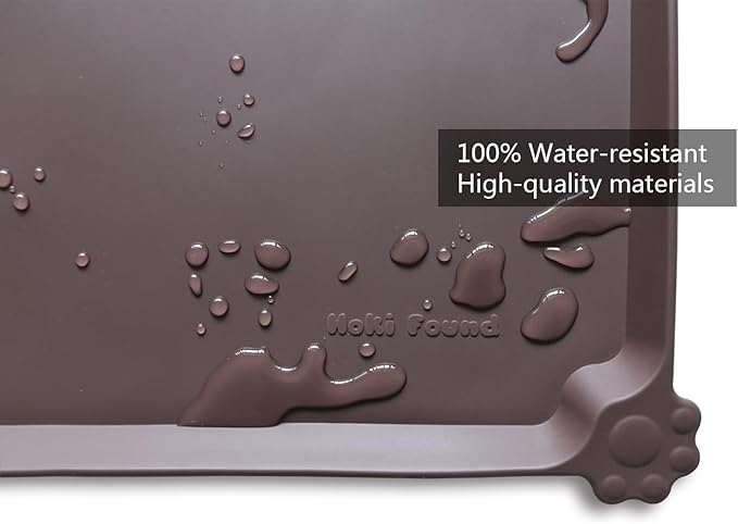 Hoki Found Silicone Pet Food Mats Tray