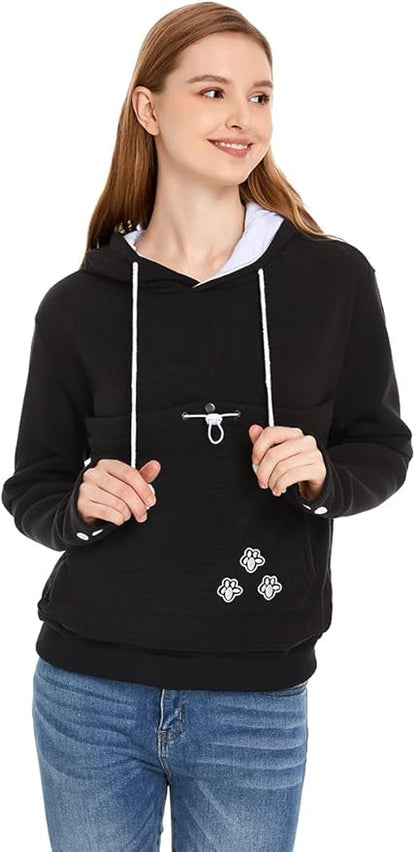 LINYUCHEN Cat Dog Pouch Hoodie Large Pet Pouch