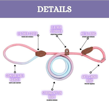 Slip Leads for Dogs (5 Foot 4/16")
