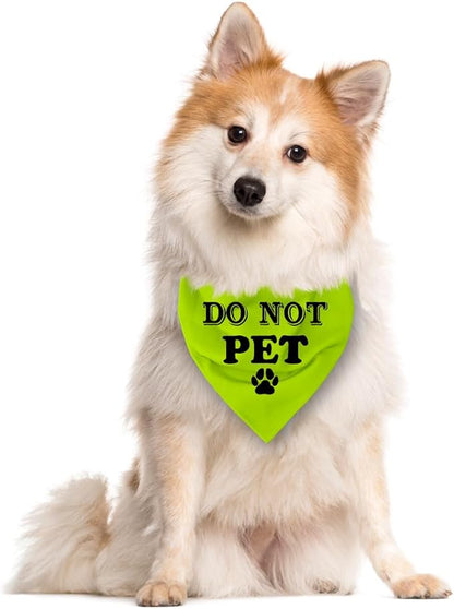 Do Not Pet Dog Bandana (D39)