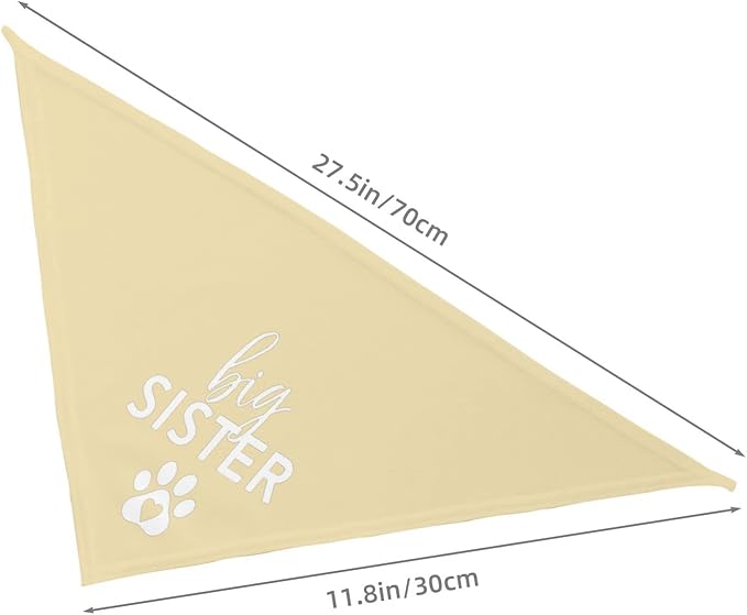 Big Sister Dog Bandana