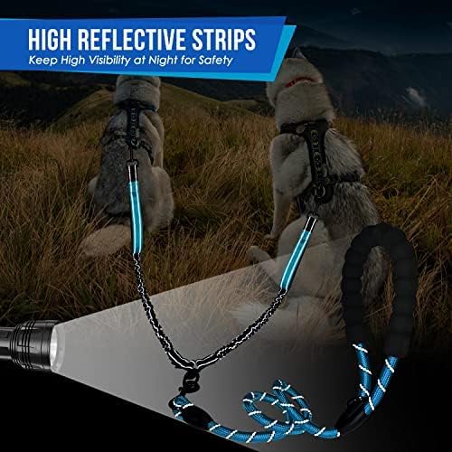 Lukovee Double Dog Leash 360° Swivel