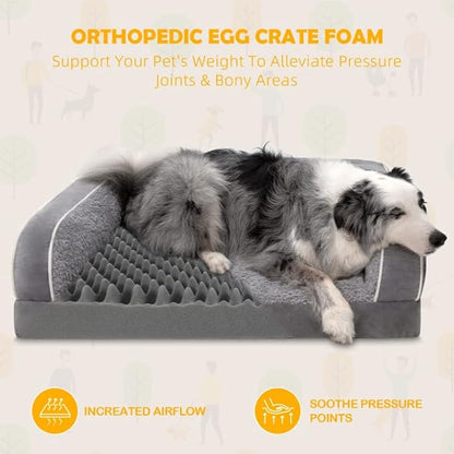 Large Dog Bed 36 x 27 x 8 Inch