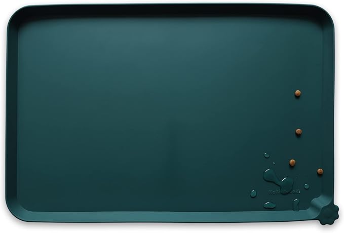 Hoki Found Large Silicone Pet Food Mats Tray
