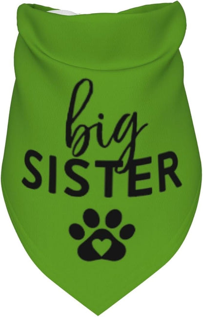 Big Sister Dog Bandana