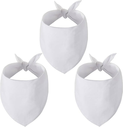 Blank Dog Bandanas Large-3PCS