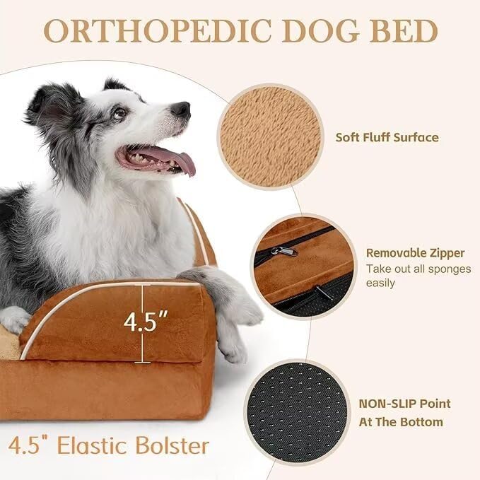 Large Dog Beds Orthopedic Foam