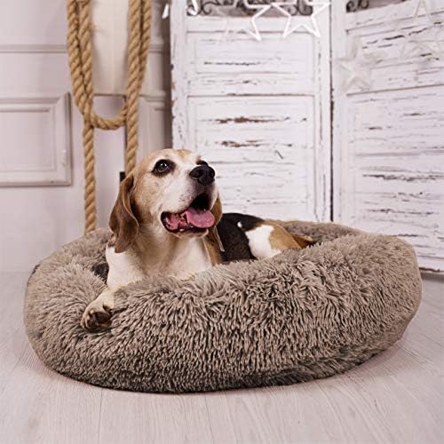 MFOX Calming Dog Bed (L/XL/XXL/XXXL) for Medium and 25/35/55/100lbs