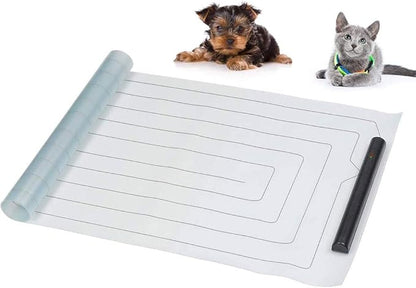 La La Pet® Pet Shock Mat Indoor Pet Repeller Furniture Training Mat Pet Safe Mat Pet Electronic Training Pad for Dogs and Cats(L 59.1 x 16.9)