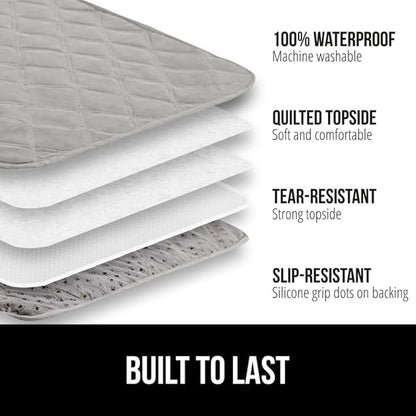 Gorilla Grip 100% Waterproof Dog Blanket 68x82