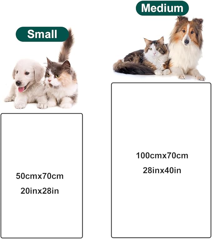 Onarway Dog Blanket Washable for Puppy: 4 Packs Dog Blankets 40”x28”